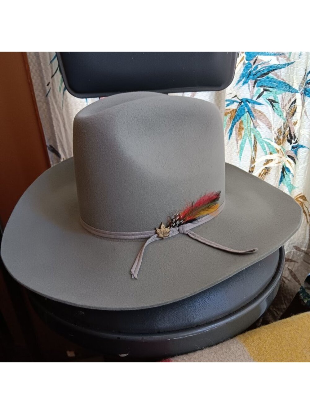 Vintage Biltmore Cowboy Hat 6 3/4 54cm 8X Gray Resistol Canada Sheplers